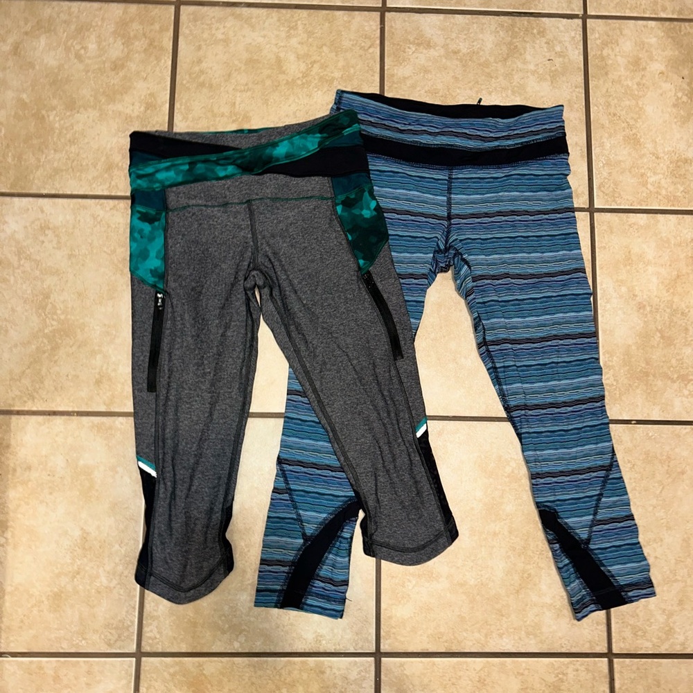 Lululemon size 6 legging bundle